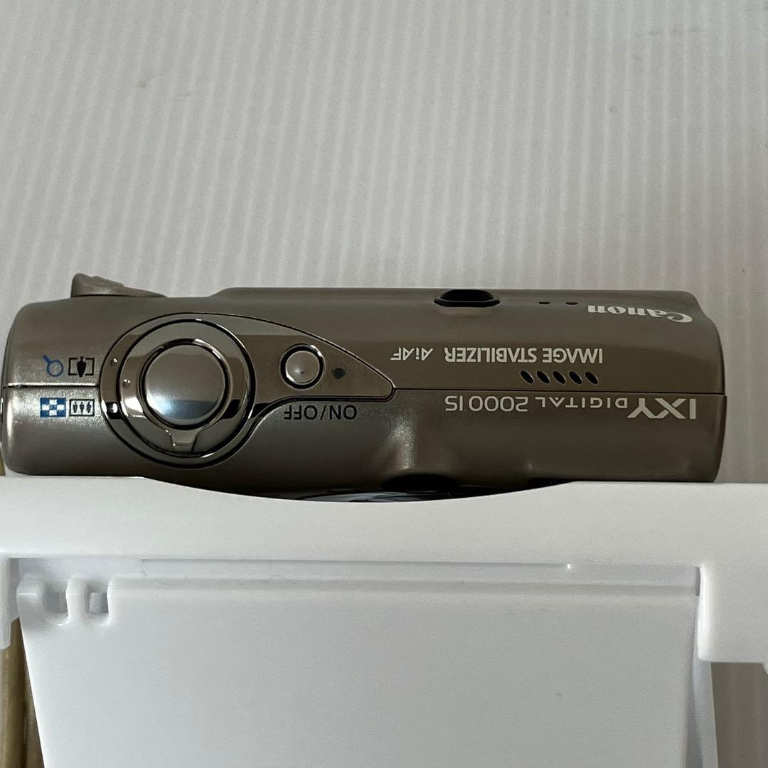【動作確認済】Canon IXY Digital 2000 IS 付属品あり