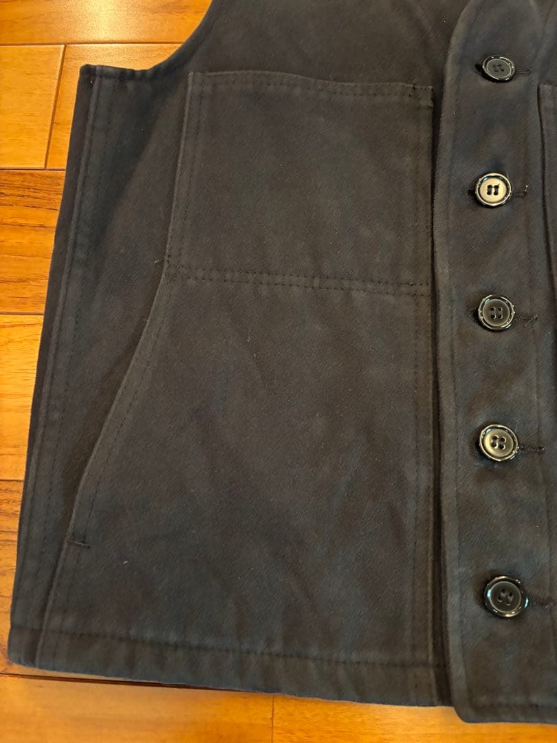 Filson モールスキン USA ベスト アメリカ製 ネイビー　サイズ36