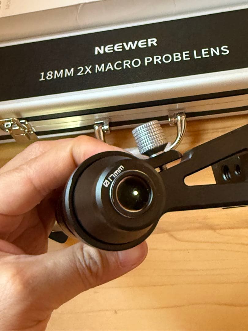 レンズ(単焦点) NEEWER 18MM 2X MACRO PROBE LENS