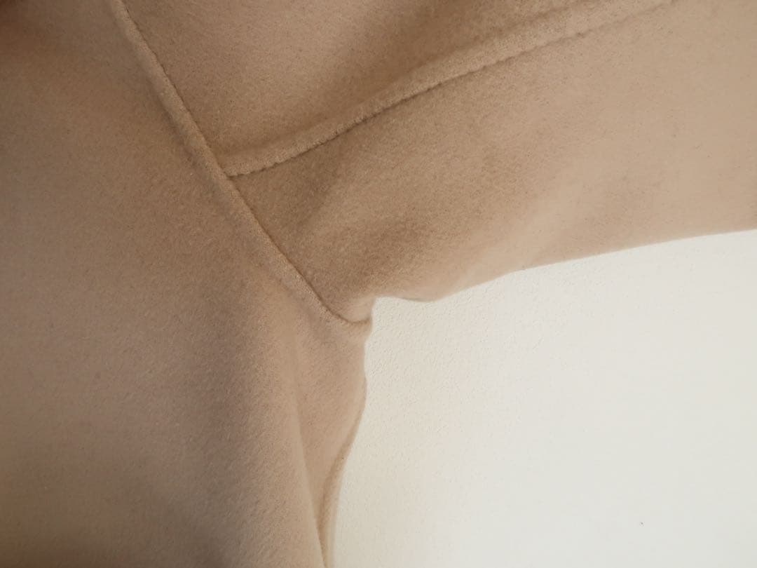 UNITED ARROWS バイカラー リバー ミドルコート ウールコート 36