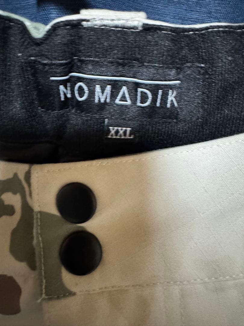 スノーボードウェアセット　NOMADIK ノマディック　カモフラージュ XXL