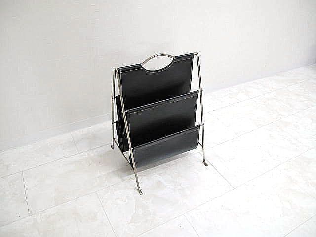 希少　70年代 ドイツ製 ヴィンテージ マガジンラック ポストモダン バウハウス