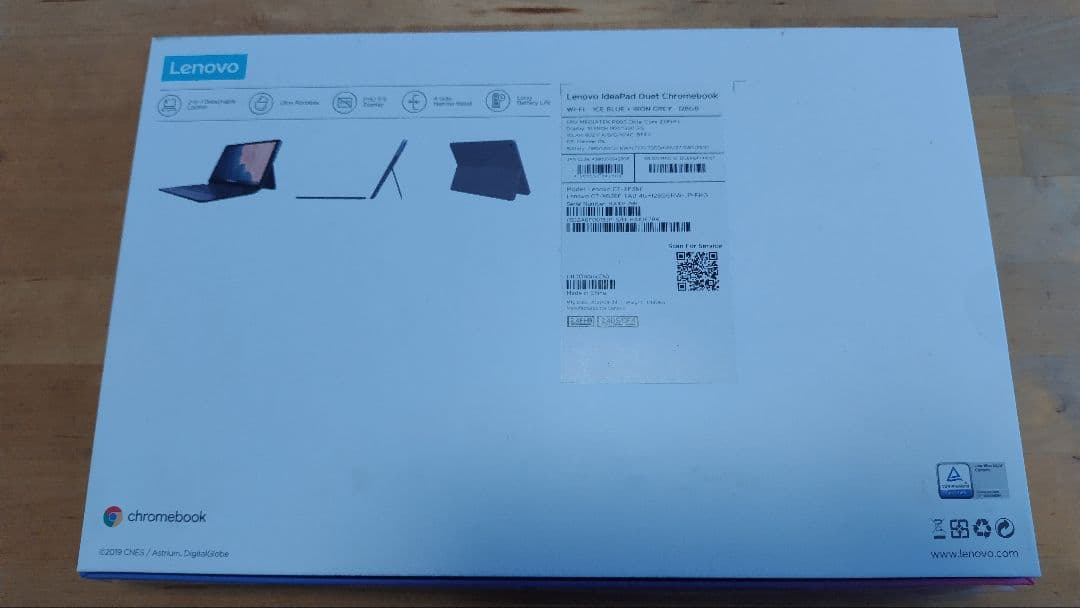 Lenovo／ IdeaPad Duet Chromebook／箱付・中古
