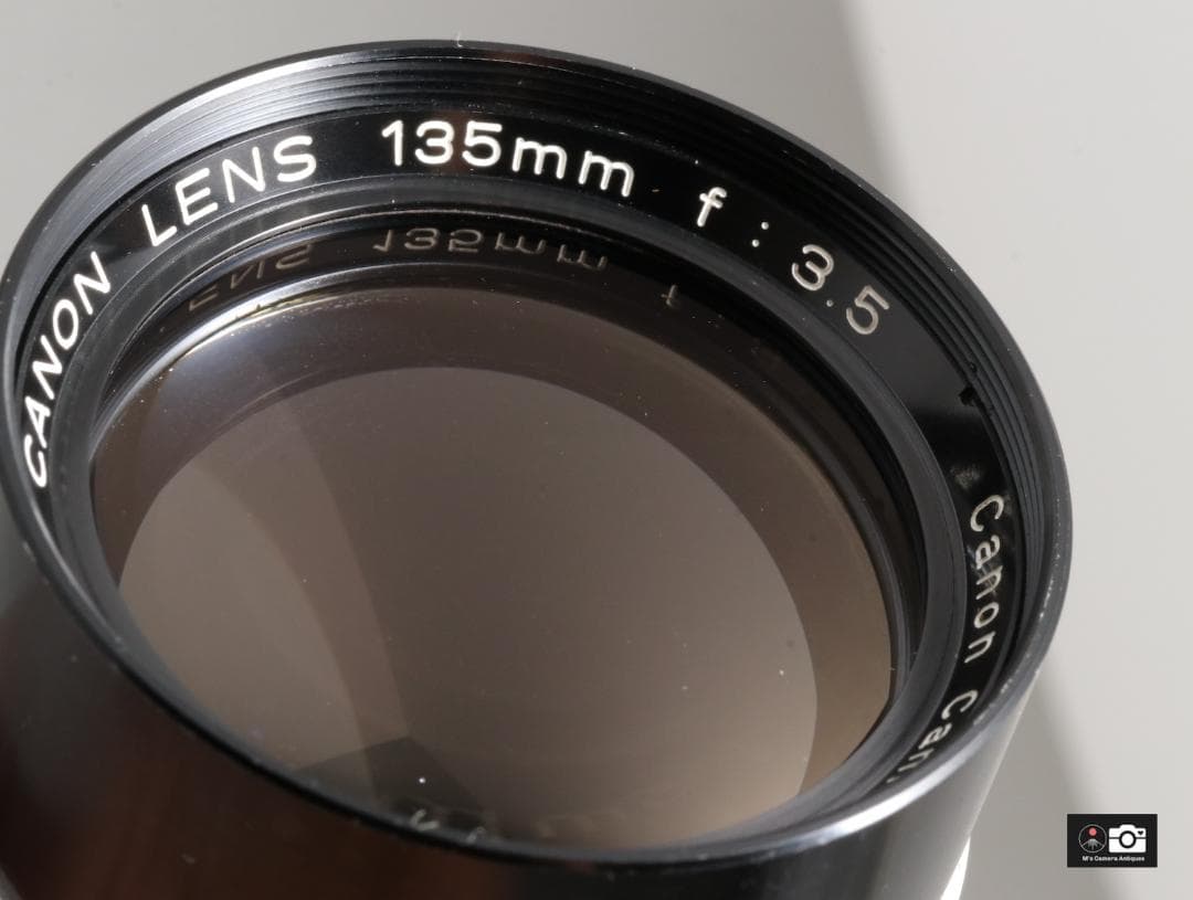 美品Canon 135mm F3.5 III ライカＬ３９レンズ整備済