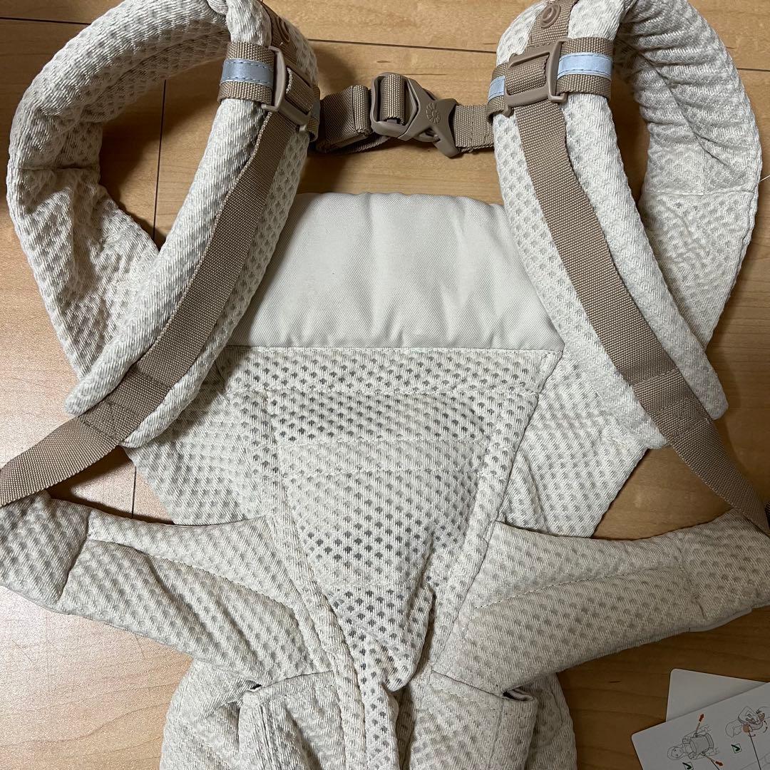 【正規品】抱っこ紐　エルゴベビー　オムニブリーズ　ナチュラルベージュ　箱ポーチ付