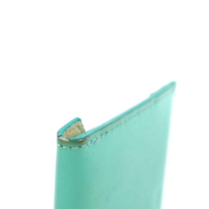 TIFFANY＆Co　ティファニー　名刺入れ　カード入れ　エナメルレザー　箱付き