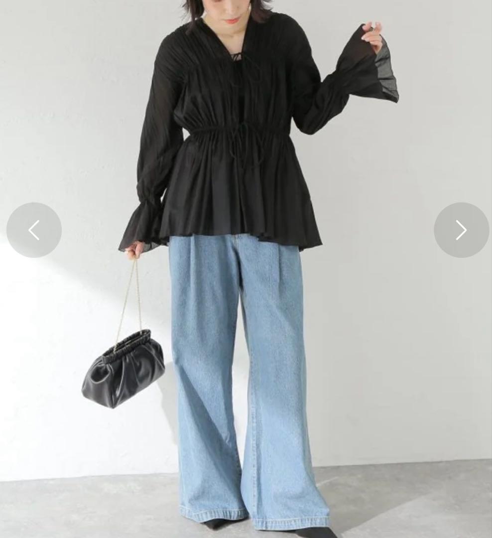 専用　plage COTTON SHIRRING ブラウス