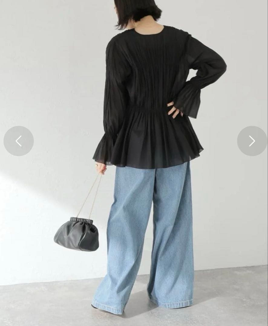 専用　plage COTTON SHIRRING ブラウス