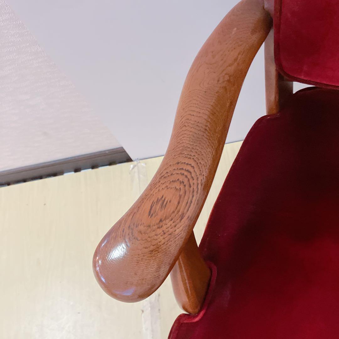 karimoku カリモク キャスター付き 回転チェア コロニアル デスクチェア