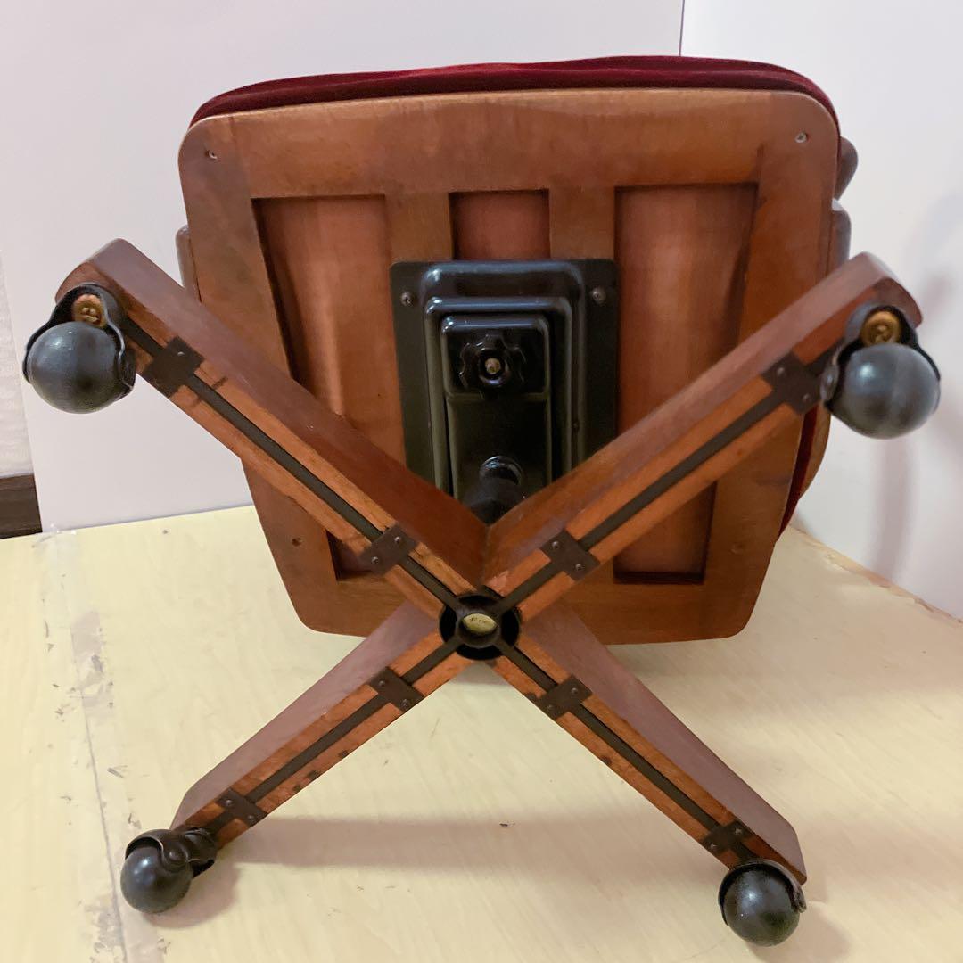 karimoku カリモク キャスター付き 回転チェア コロニアル デスクチェア