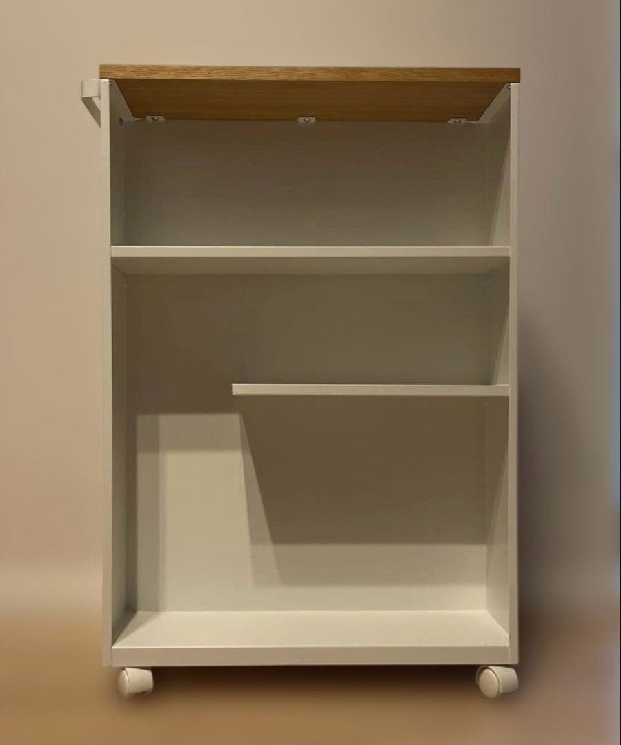 山崎実業(Yamazaki) ハンドル付き スリム トイレラック