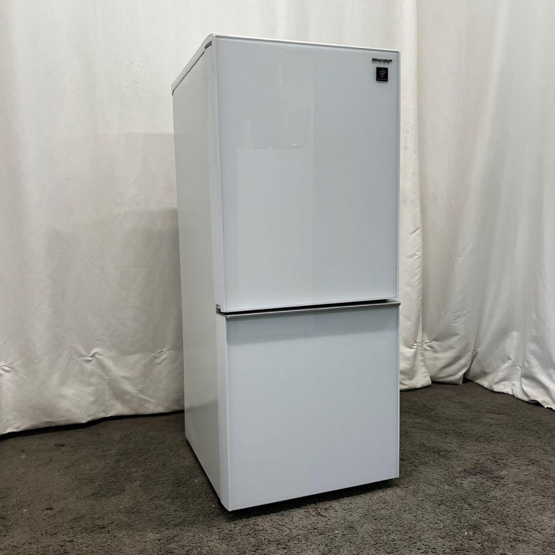 954　冷蔵庫　シャープ　一人暮らし　小型　白　付け替えドア可　安い　設置無料