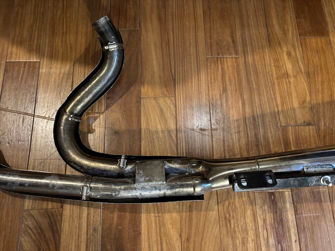 ハーレーFLSTF TC88 フルエキゾースト・マフラー サンダーヘッダー