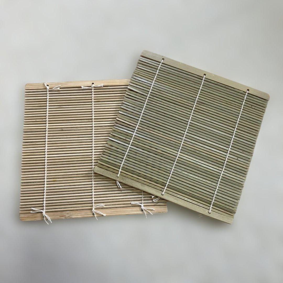 天然木角型二段せいろ21㎝（蒸台&すのこ付）未使用品