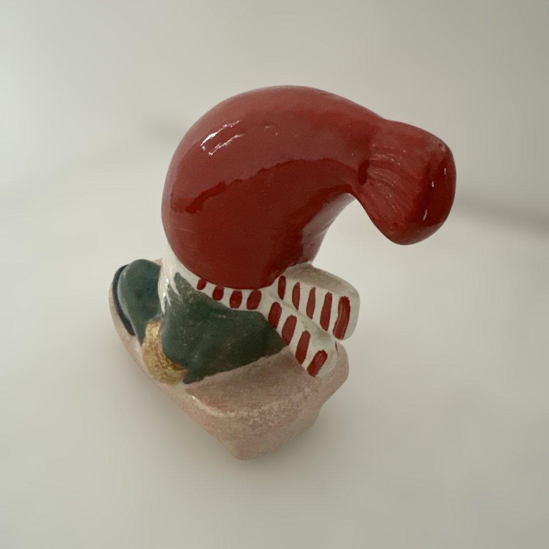 リサラーソン トムテ　サンタクロース 置物 陶器