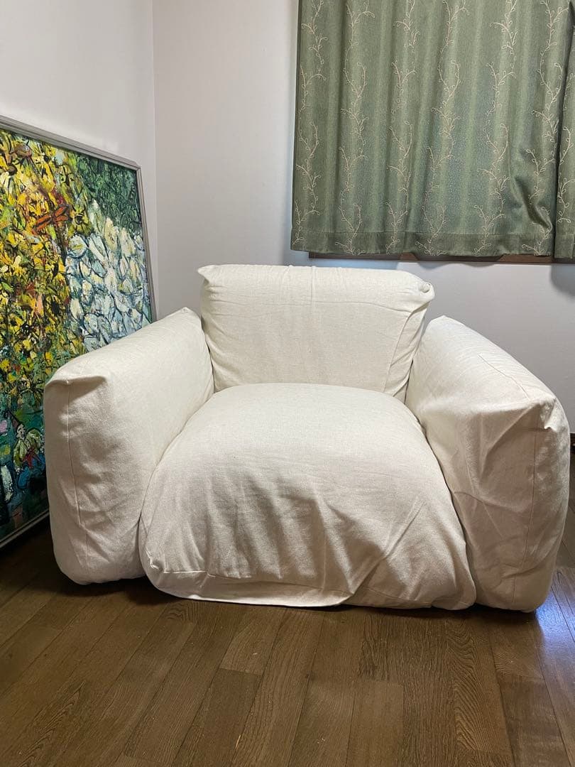 自宅引取り限定☆アルフレックス　マレンコ1人掛けソファ