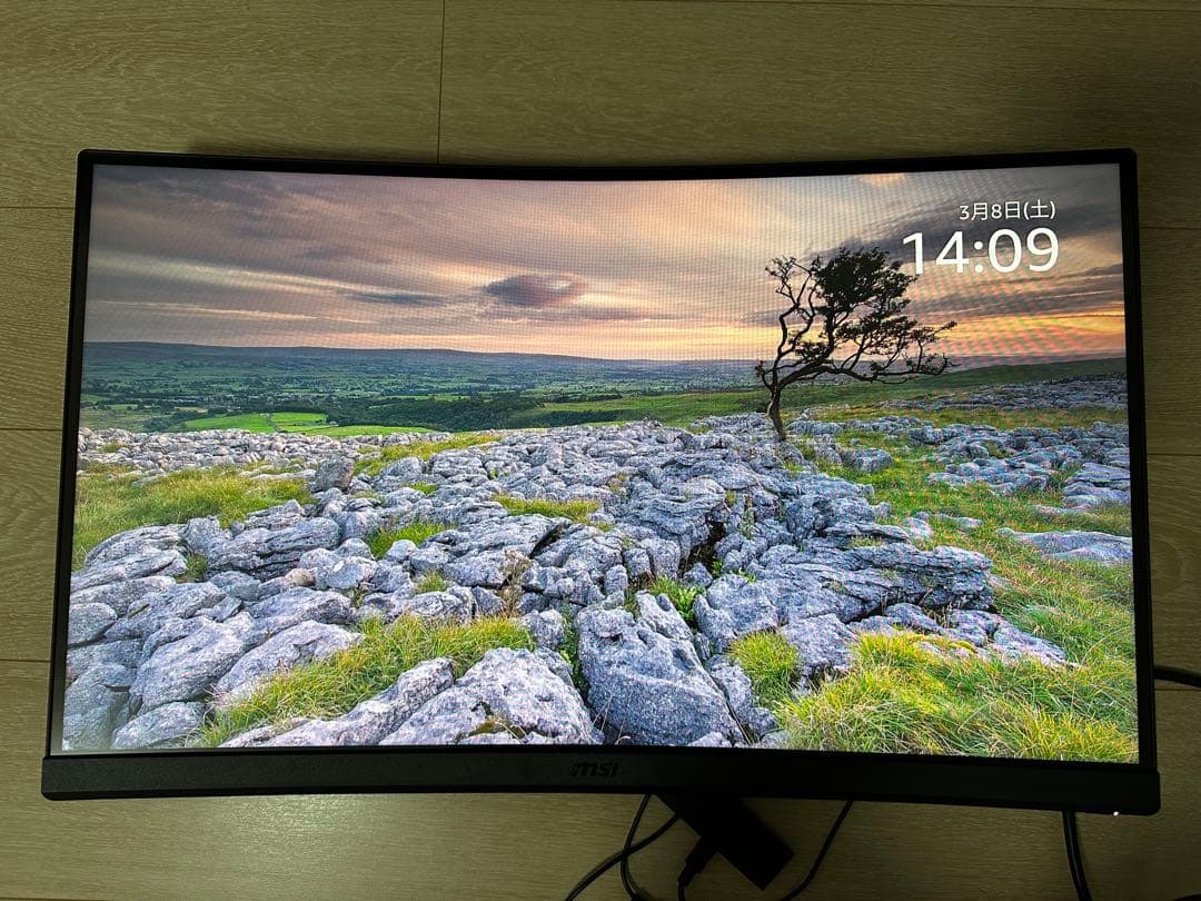 使用頻度少 msi Optix G27C7 165Hz 湾曲モニター ゲーミング