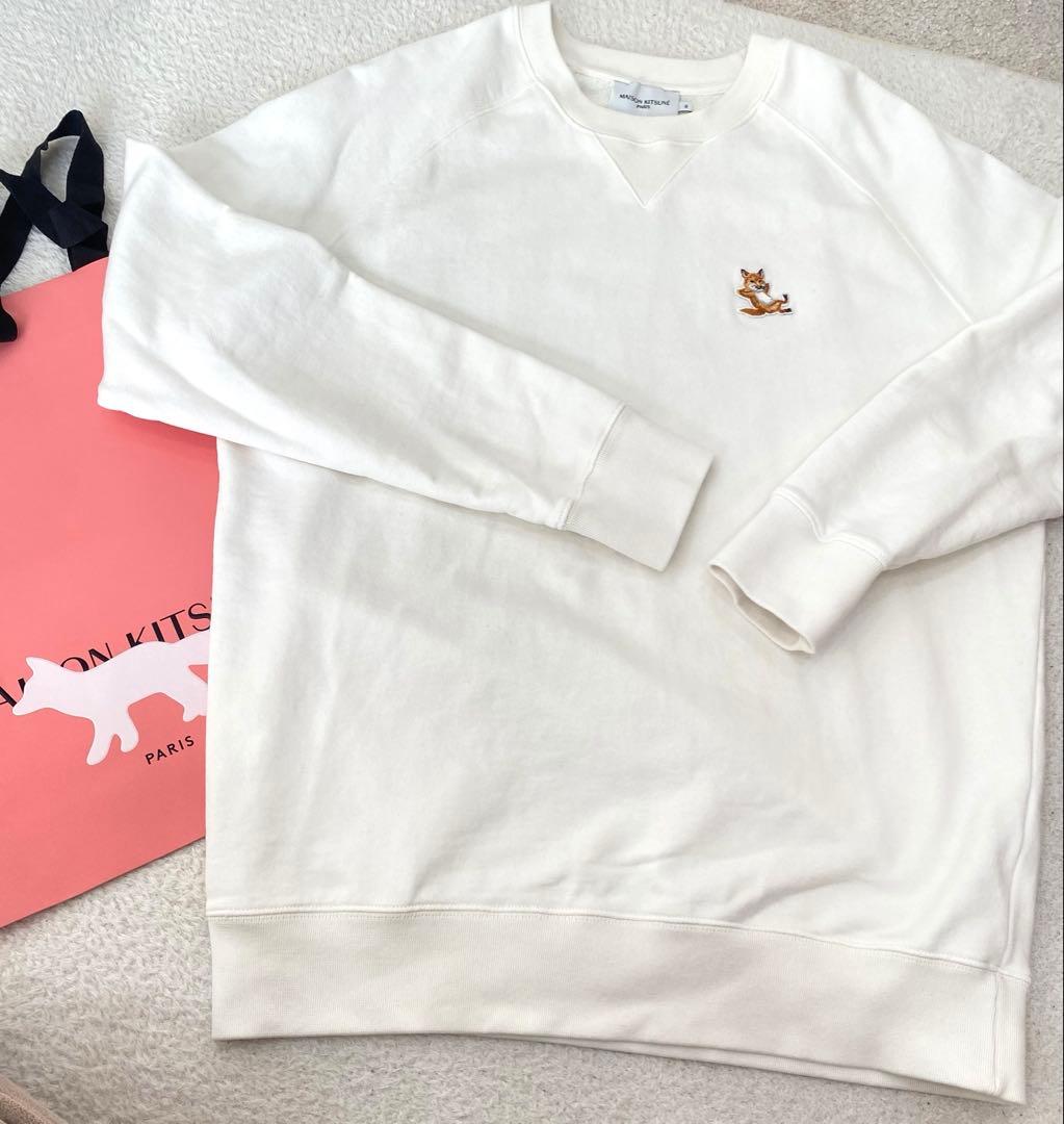 MAISON KITSUNE CHILLAX FOX スウェット 白XL