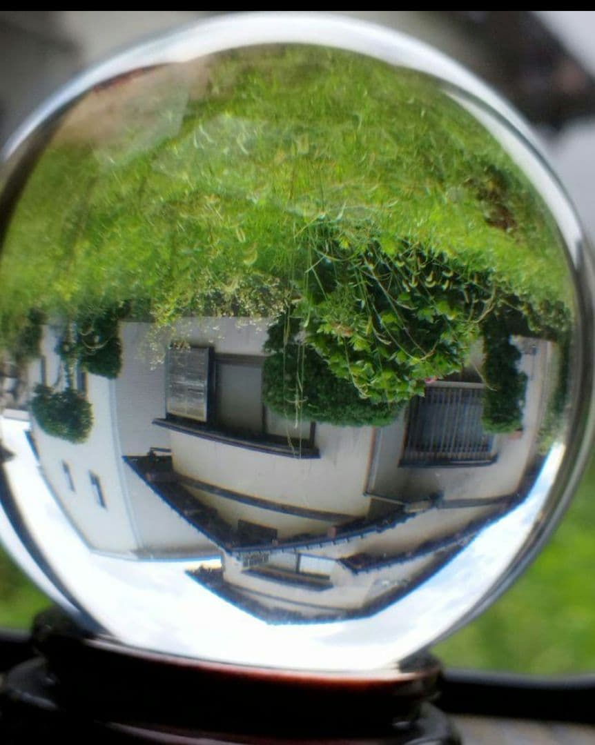 ジャンボ 透明天然水晶玉直径16cm珠、万能ヒーリングストーン幸運と魔除けに人気