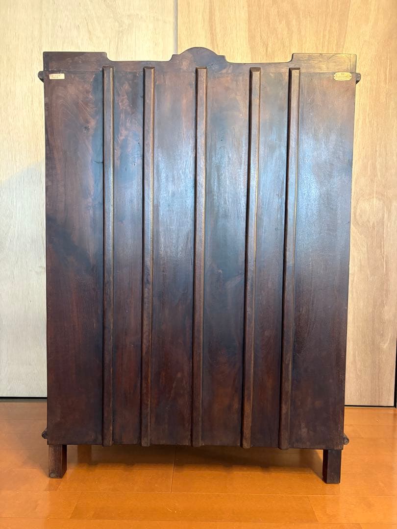 niko and... SWING CABINET 木製ガラスキャビネット 3段