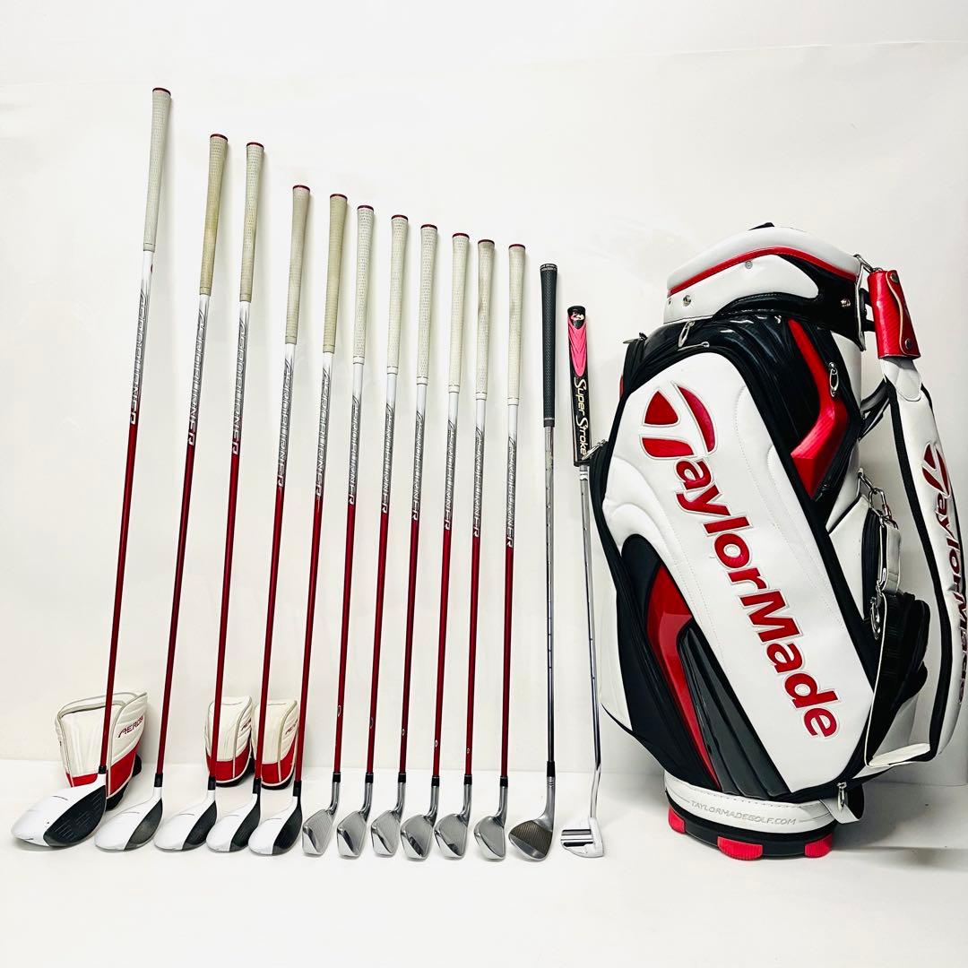 テーラーメイド ゴルフセット エアロバーナー クラブセット ゴルフ一式 カーボン