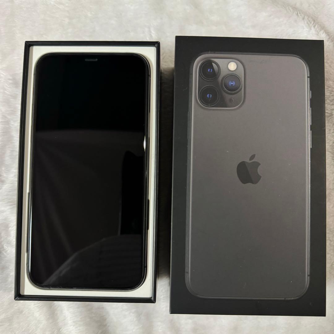 iPhone11pro, Space Gray, 256GB EarPods付