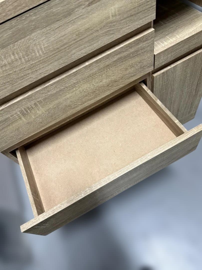 木目調 LOWYA 食器棚