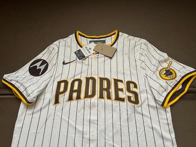 ダルビッシュYu11パドレスLimitedバットマンパッチ付ジャージL