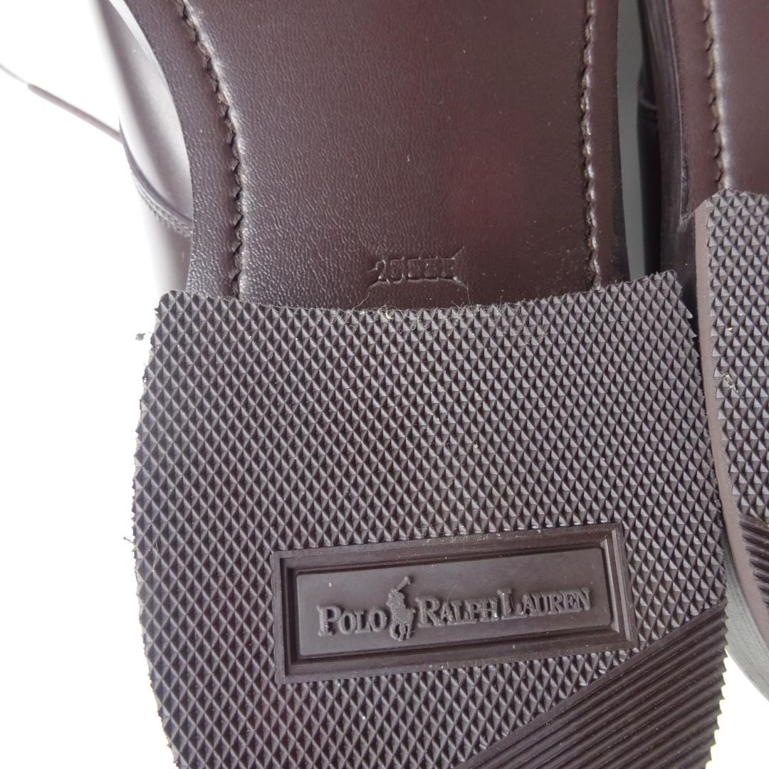 日本製新品廃盤ポロラルフローレン リーガル製 チャッカーブーツ 25.0EEE茶