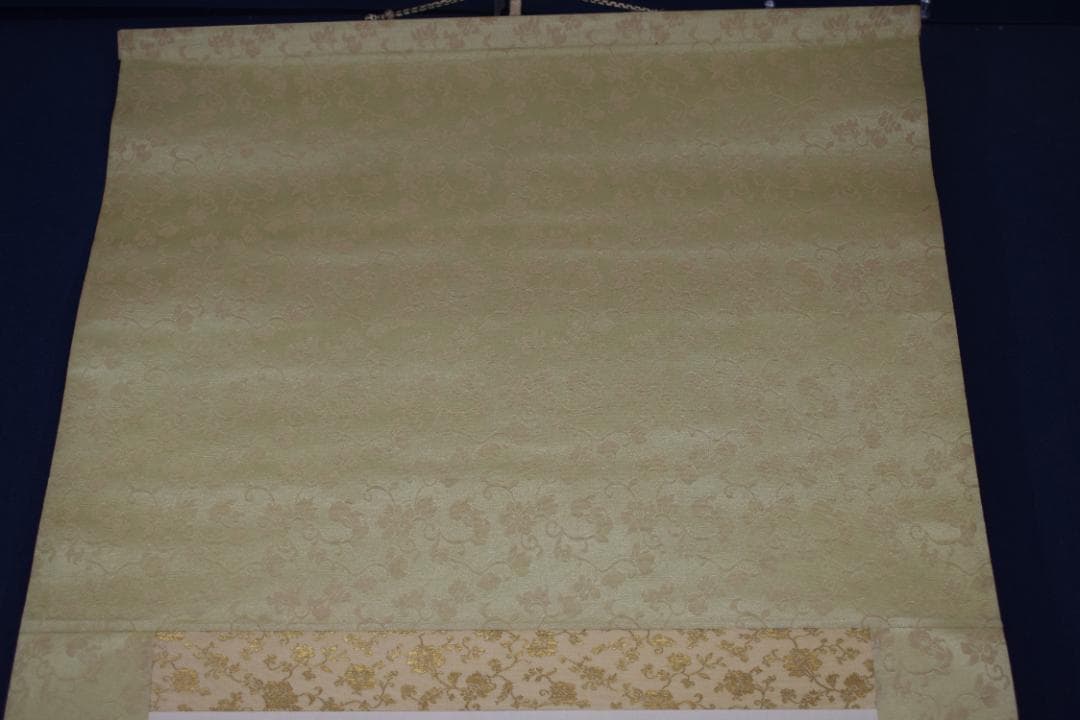 【真作】生長の家創始者/谷口雅春/一行書/神力無礙/掛軸☆宝船☆Y-760　JM