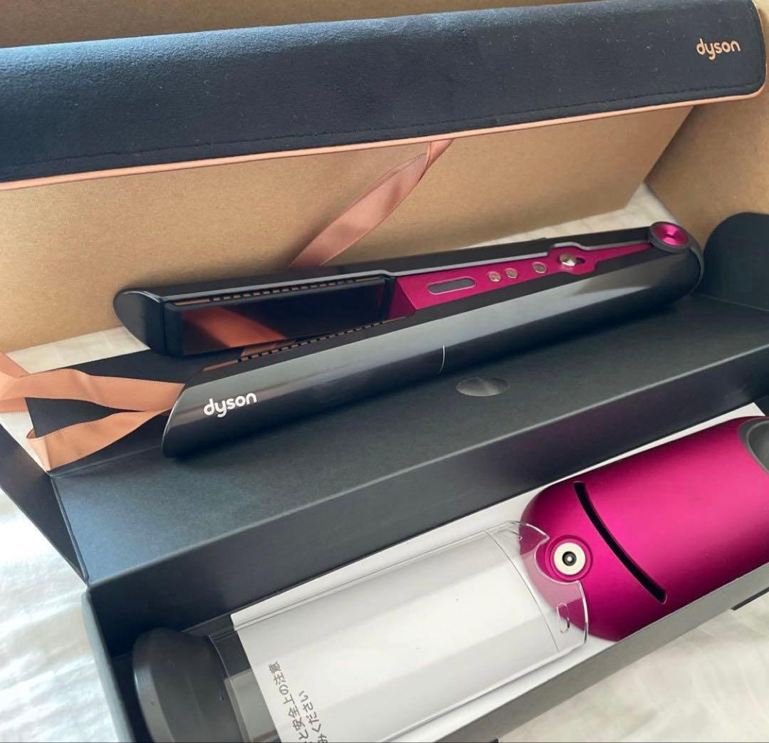Dyson Corrale ストレートヘアアイロン グレー/ピンク