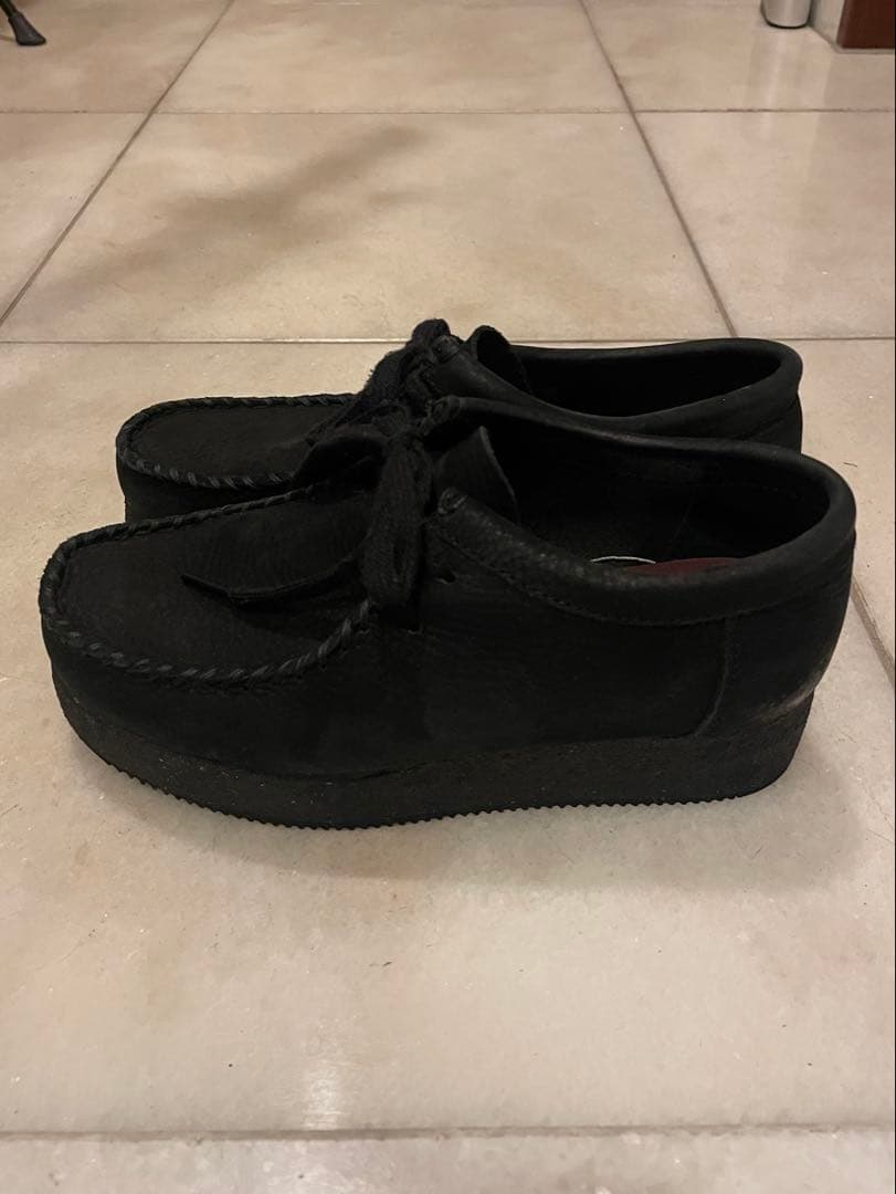 Clarks ワラクラフト 厚底 ブラック