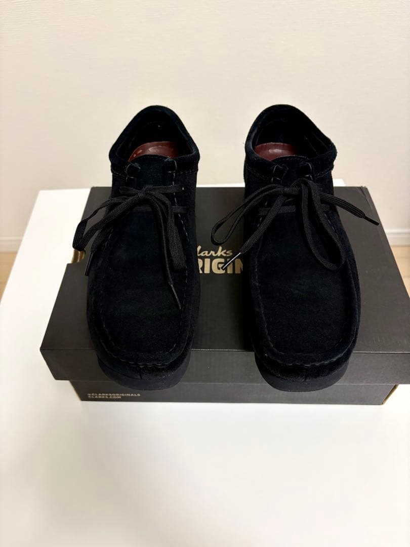 クラークス ワラビー ゴアテックス WallabeeGTX uk7