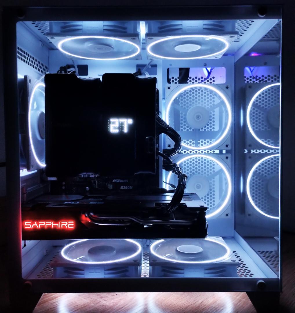 ゲーミングPC/Core i7 8700K/RX5600XT/メモリ32GB