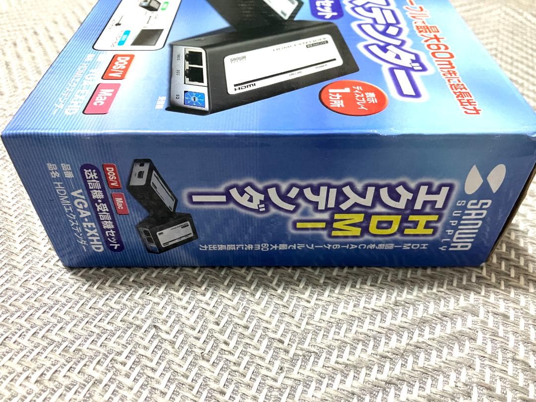 新品 サンワサプライ HDMI+USB2.0エクステンダー VGA-EXHD