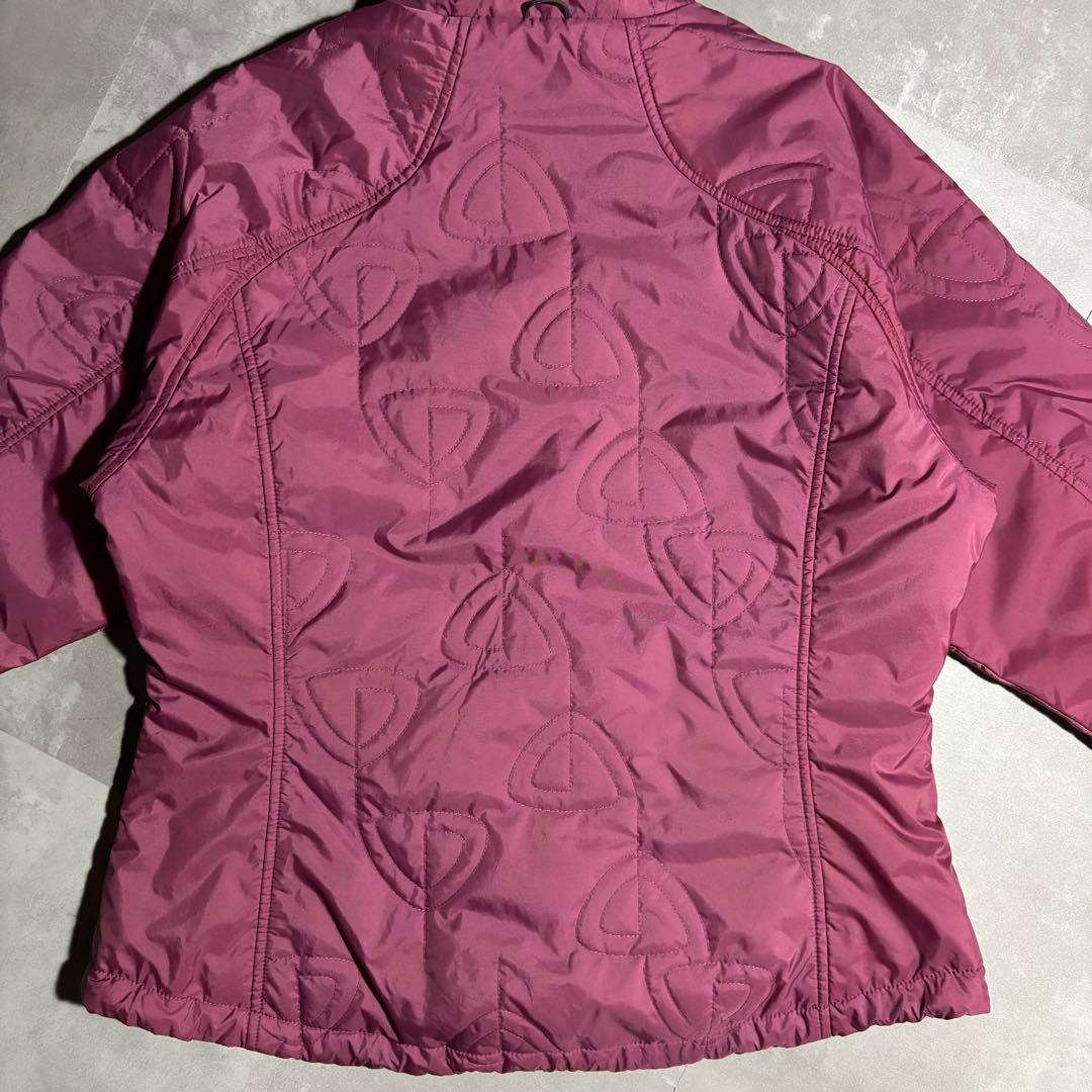 00s NIKE ACG ナイキ　パフジャケット　ピンク　y2k 短丈　総柄