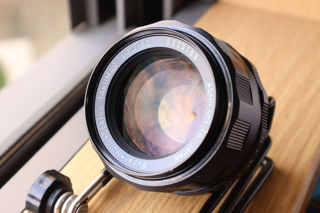 レンズ(単焦点) PENTAX SuperMultiCoatedTAKUMAR 50mm f1.4