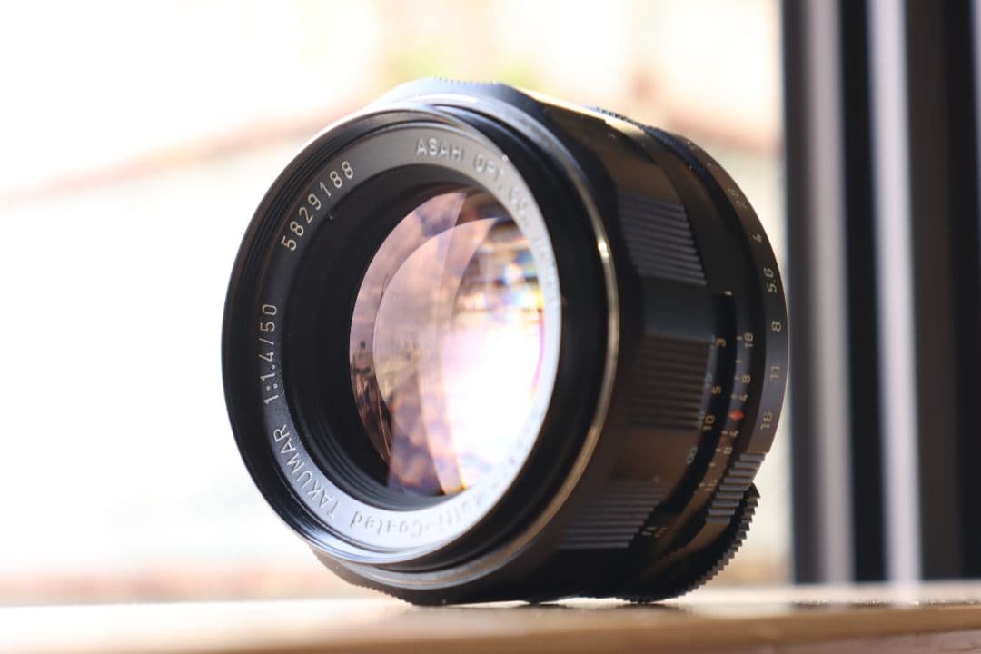 レンズ(単焦点) PENTAX SuperMultiCoatedTAKUMAR 50mm f1.4