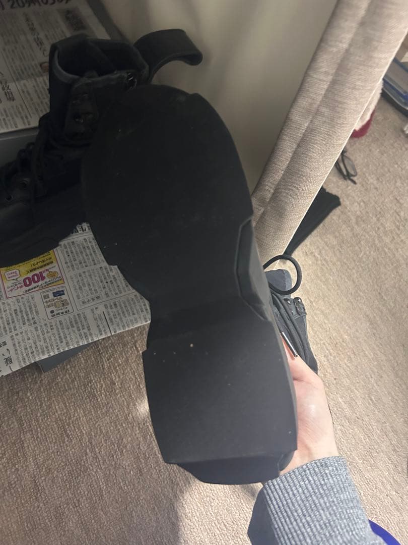 靴 S/S2021 JULIUS - Leather Combat Boots 2