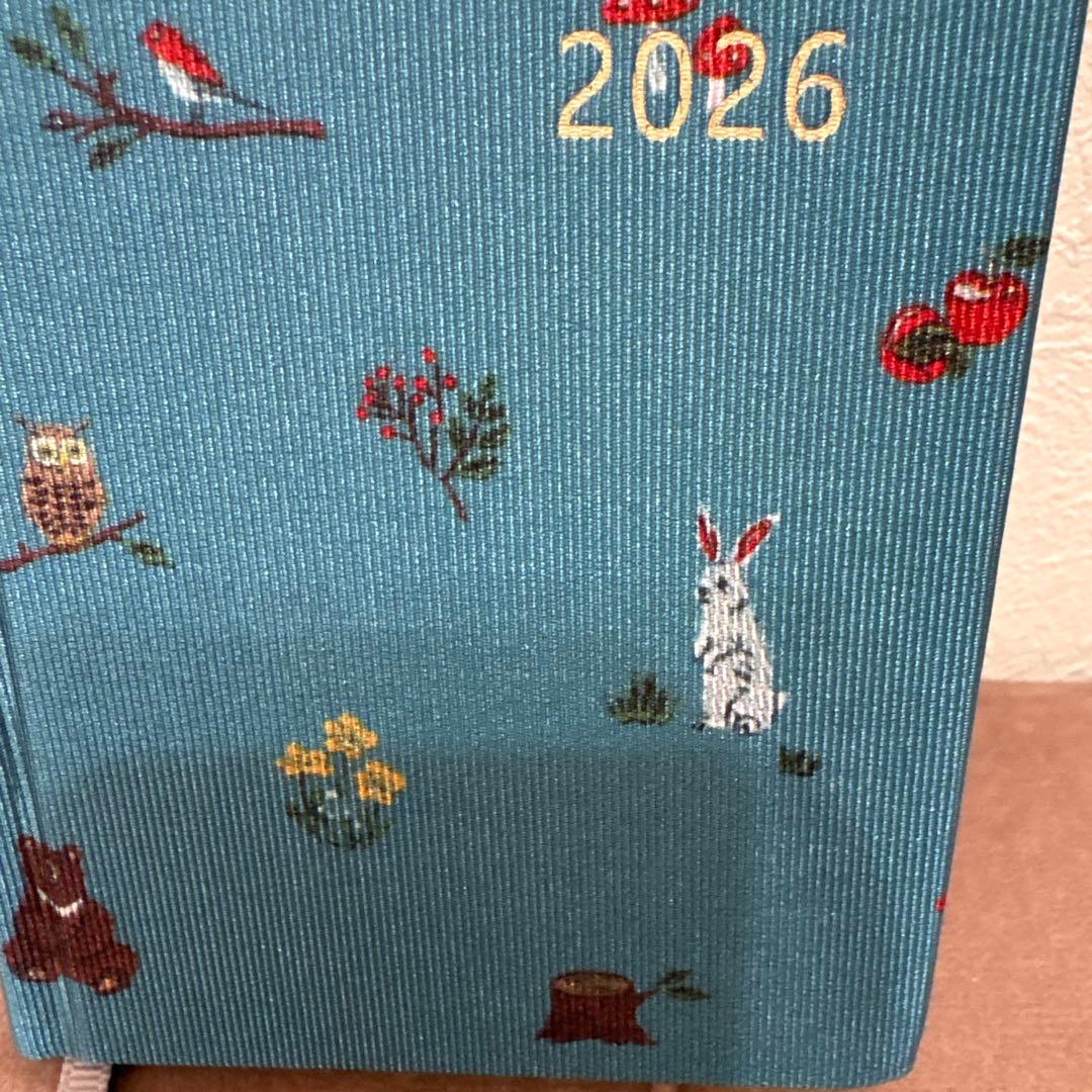 ク*ー様 スケジュール帳 （2026年）動物柄/未使用