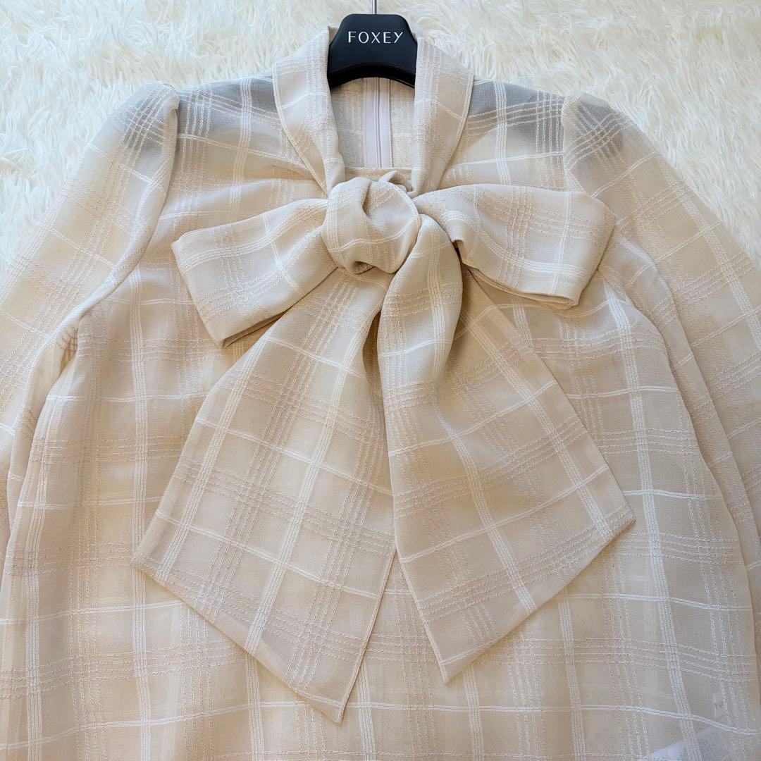 新品　新作　FRAY I.D フレイ アイディー　ビッグボウタイブラウス　長袖