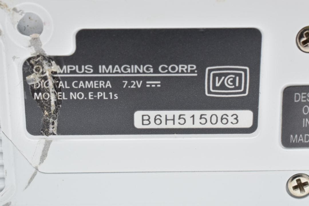 【2288ショット 良品】 オリンパス E-PL1ｓ ホワイト ミラーレスカメラ