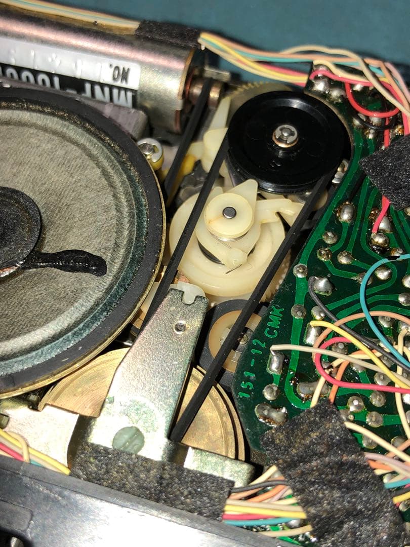 TCM-100B箱付コレクション可動保存版SONYカセットプレスマン/ブラック