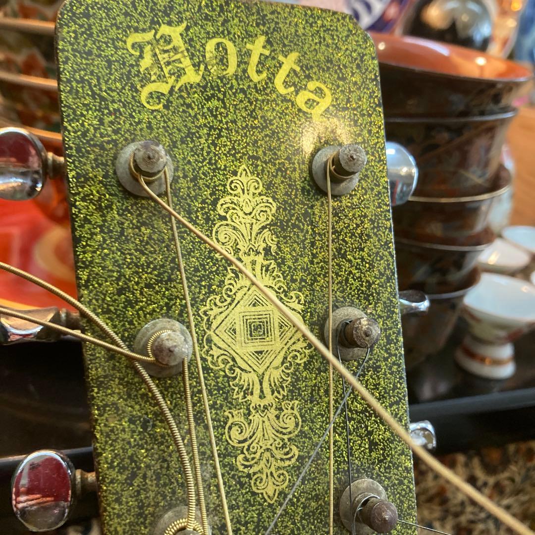 堀田楽器製作所 アコースティックギター グリーン　稀少