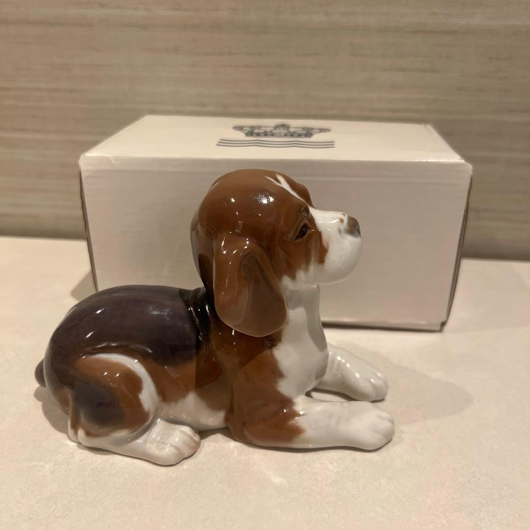 レア❣️ロイヤルコペンハーゲン　フィギュリン　セントバーナード　犬　サイズ 大