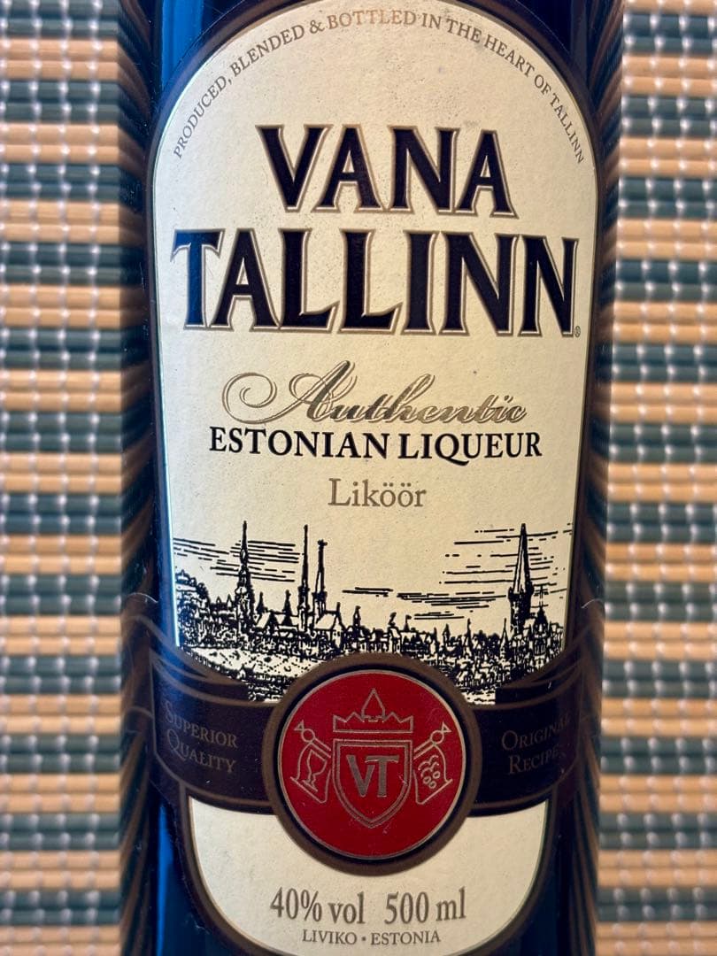 ⭐︎希少品⭐︎VANA TALLINN ヴァナタリン　エストニア リキュール