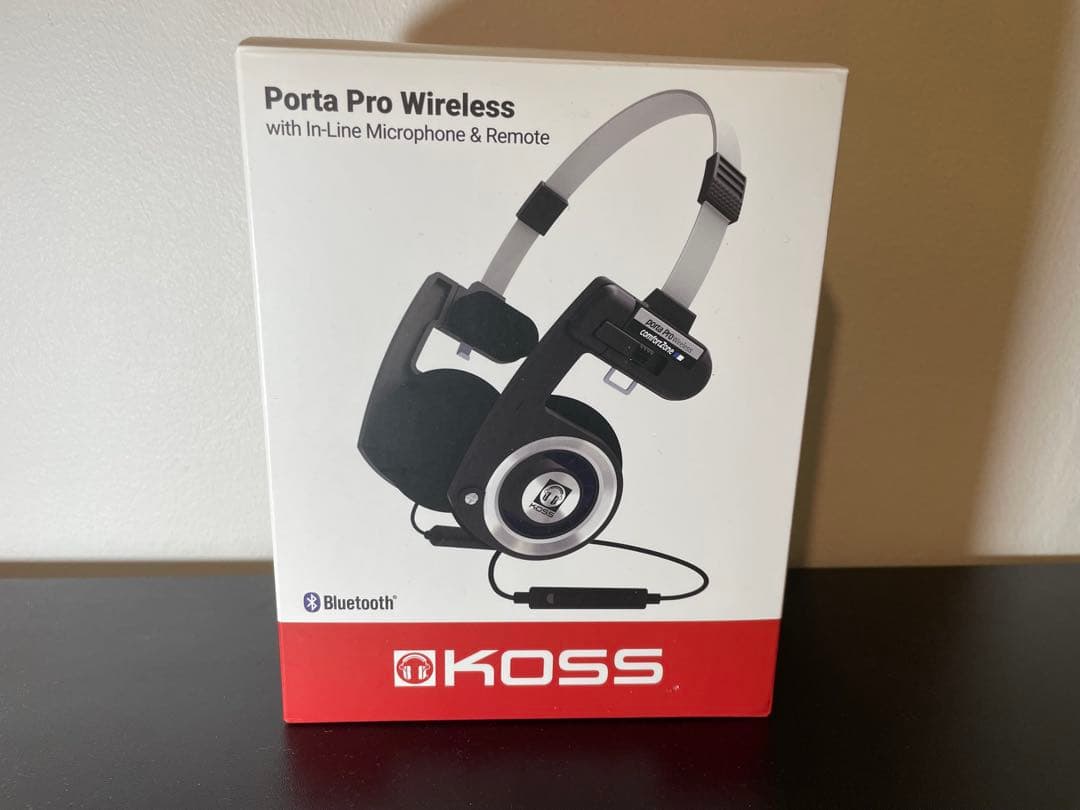 美品 KOSS Porta Pro Wireless ヘッドフォン