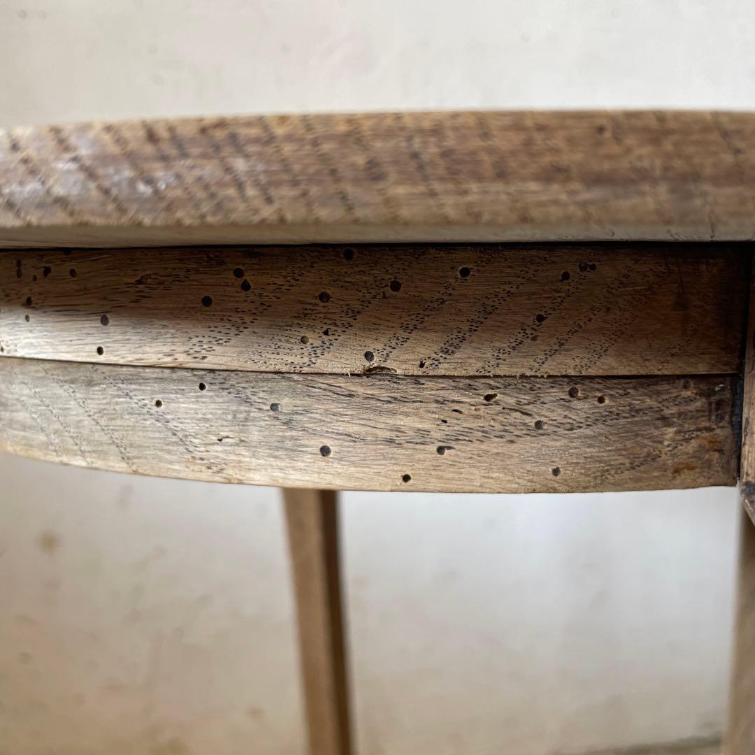 モモビンテージ サイドテーブル　フラワースタンド　花台　剥離