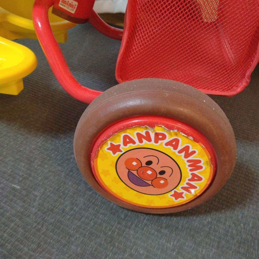 アンパンマン 三輪車 それいけ！アンパンマン デラックスII レッド 赤