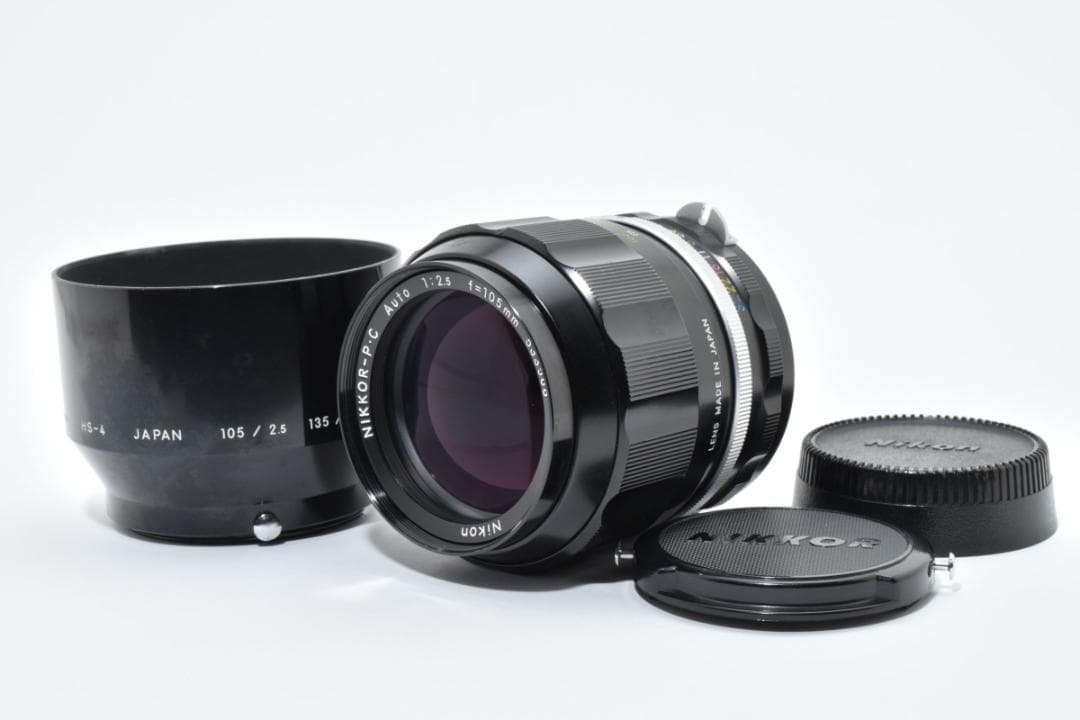 レンズ(単焦点) Nikon P.C Auto 105mm f/2.5 non Ai L0369